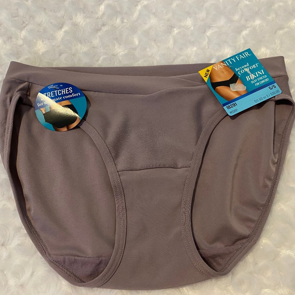 Vanity Fair/Jockey Ladies Bikini Underwear - 3 Pairs - Small - Picture 6 of 13